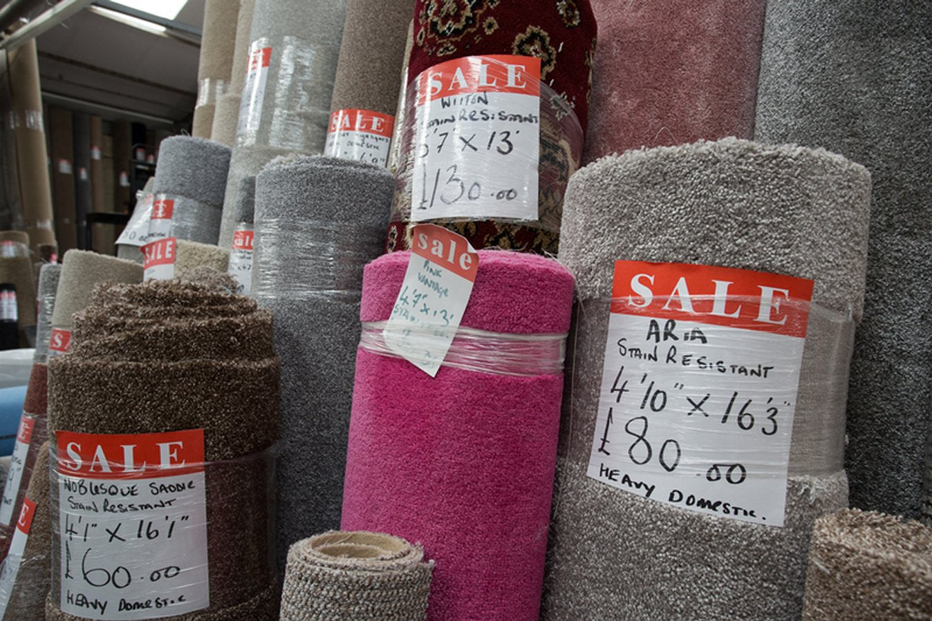 Bargain-priced Roll Ends in Wigan