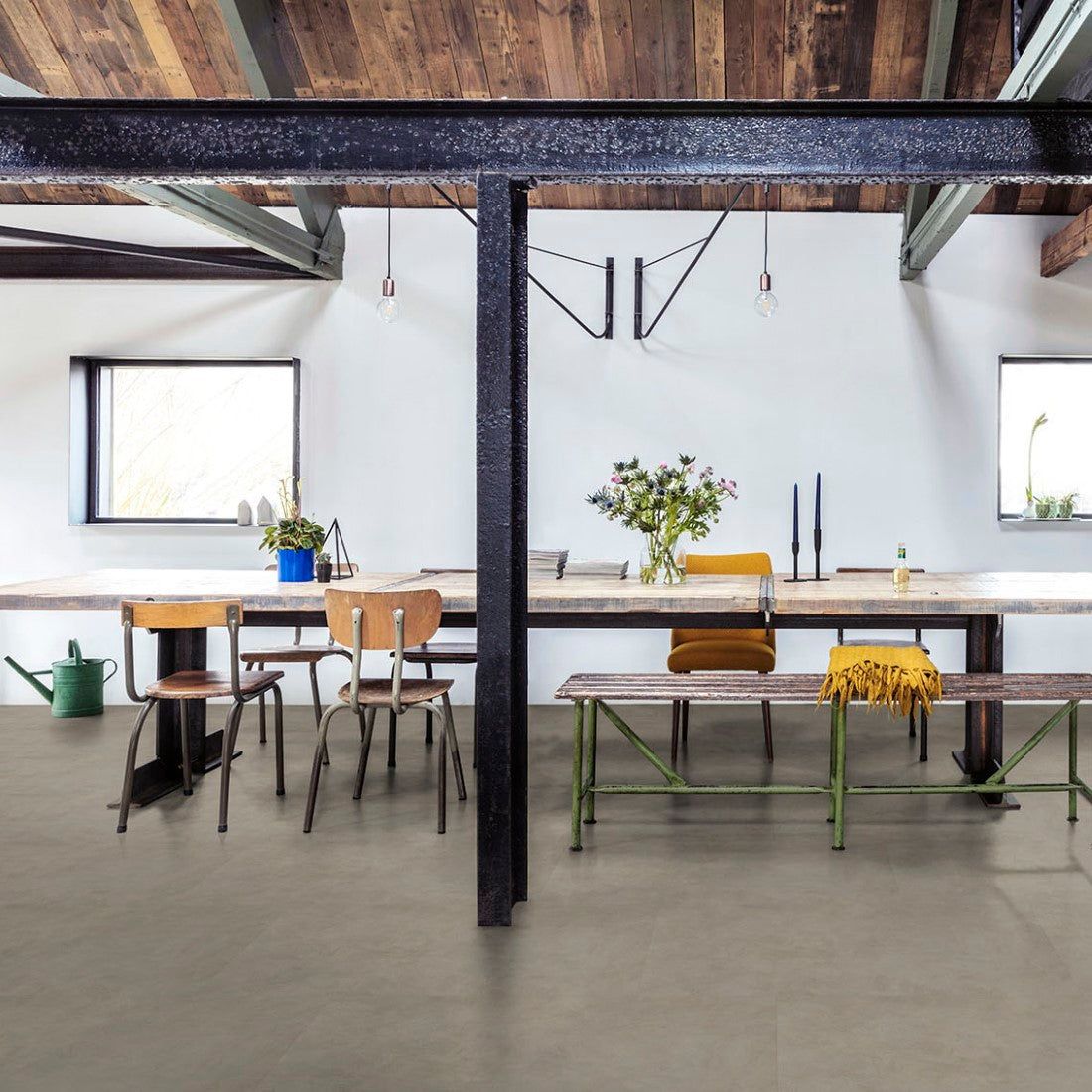 Floorify Large Tiles Oyster 2.16m