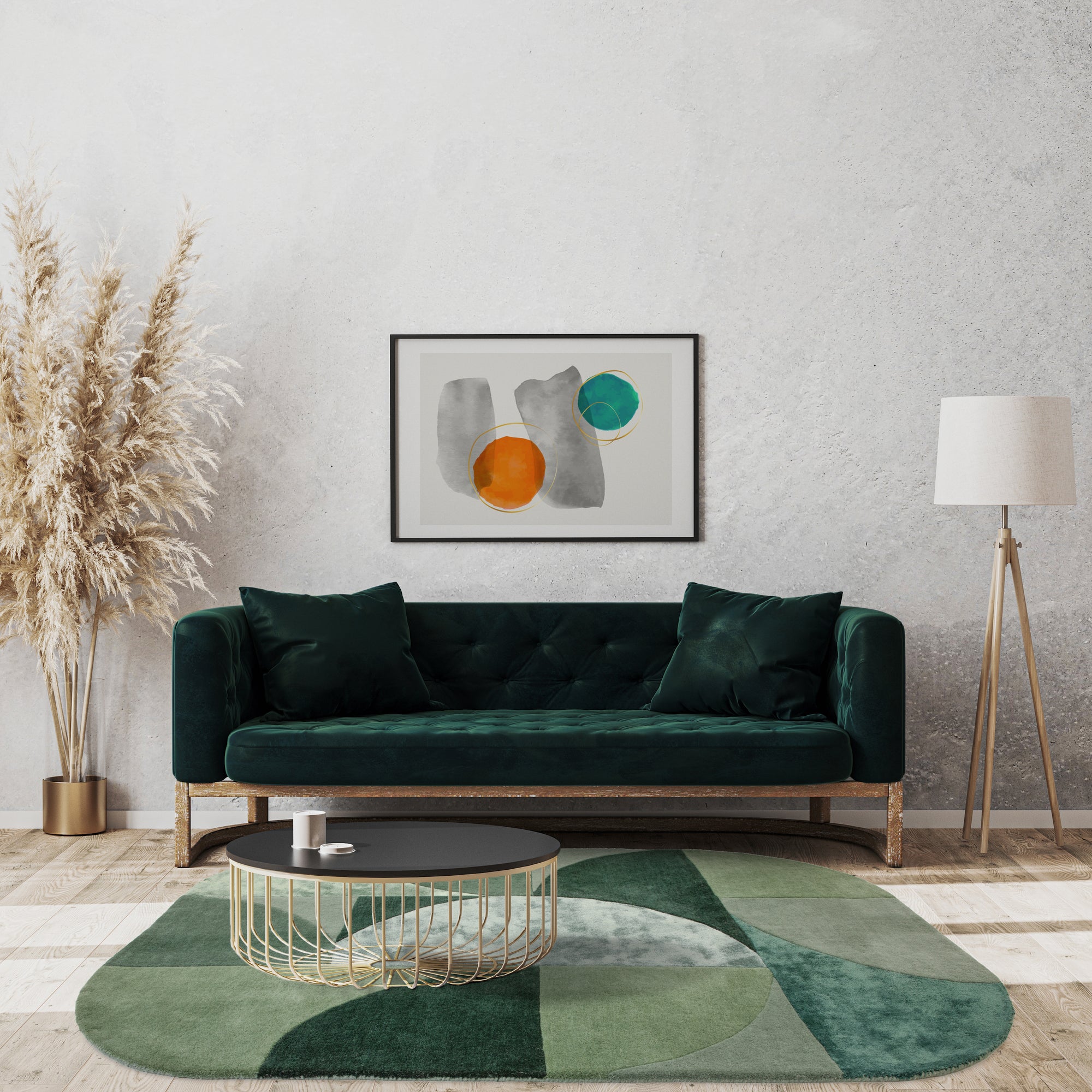 Matrix Oval Forest