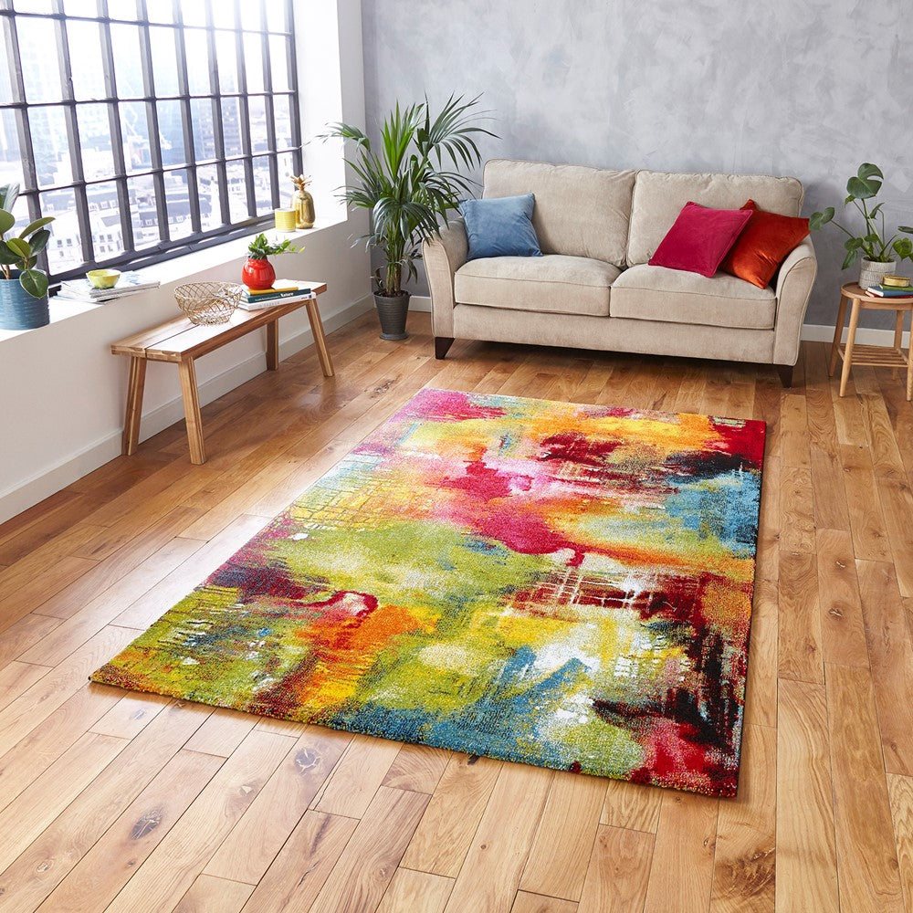 Sunrise Multi Colour Rug 20754