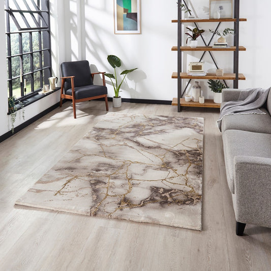 Craft Marble effect Beige Gold 23270
