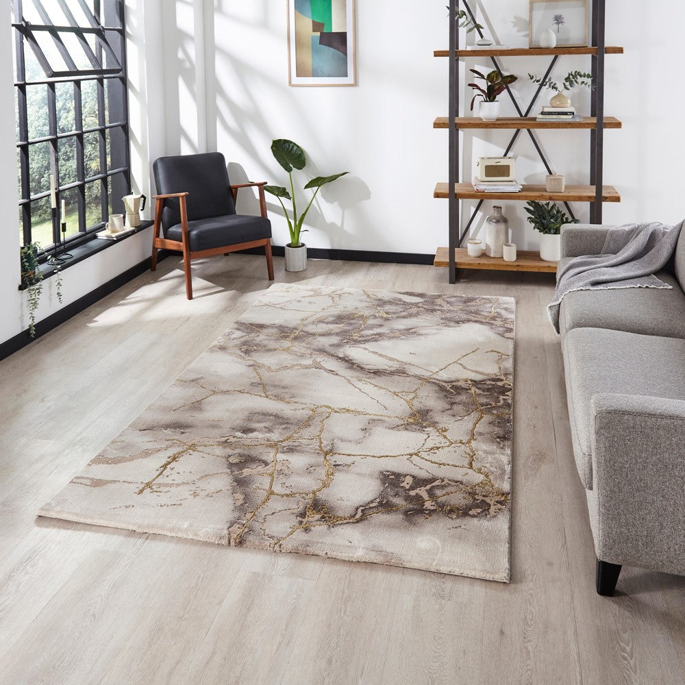 Craft Marble effect Beige Gold 23270