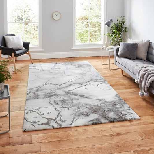 Craft Marble effect Ivory Silver 23270