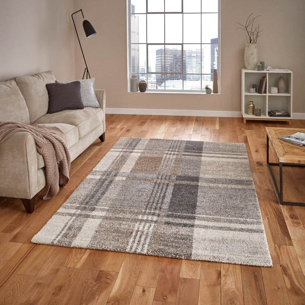 Elegant Rugs Beige Grey 4892