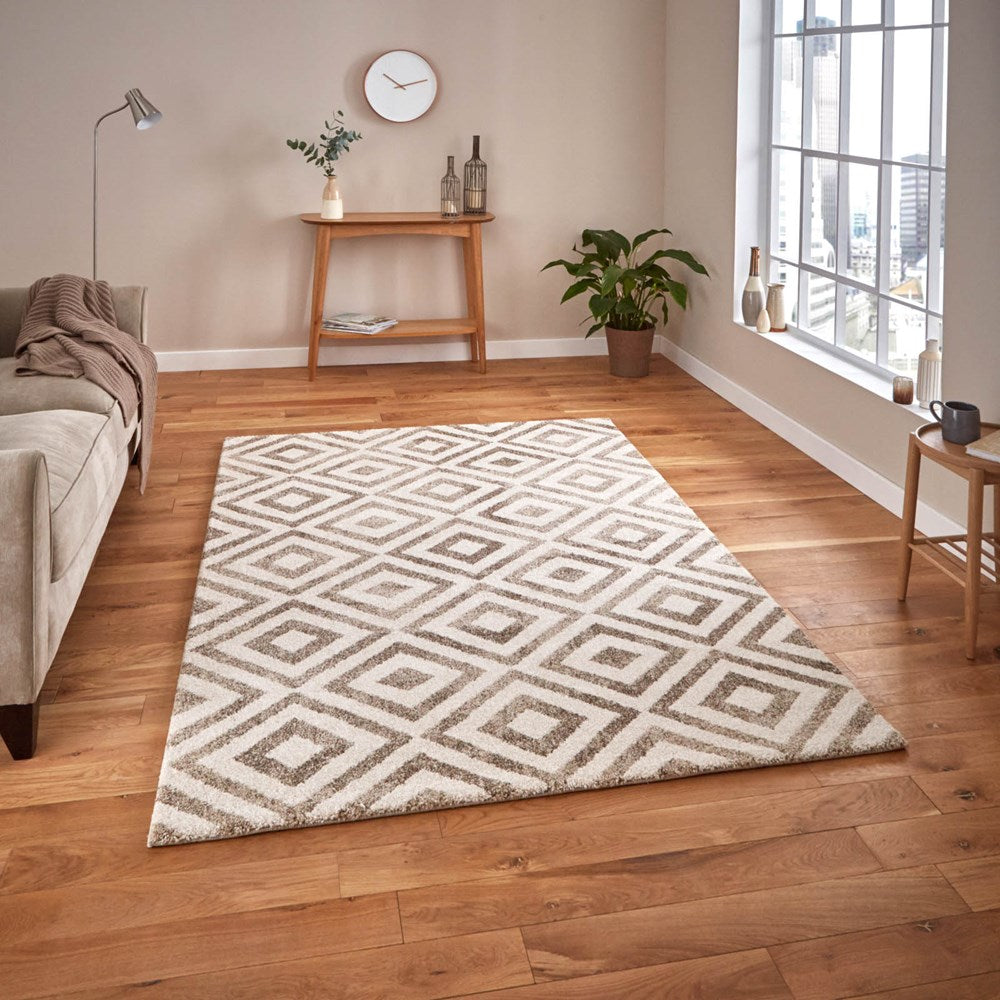 Elegant Rugs Beige 4893