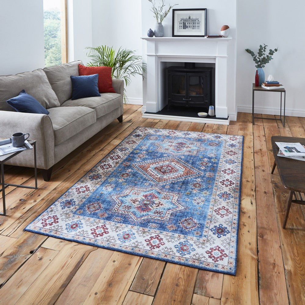 Topaz Rugs Dark Blue G4705