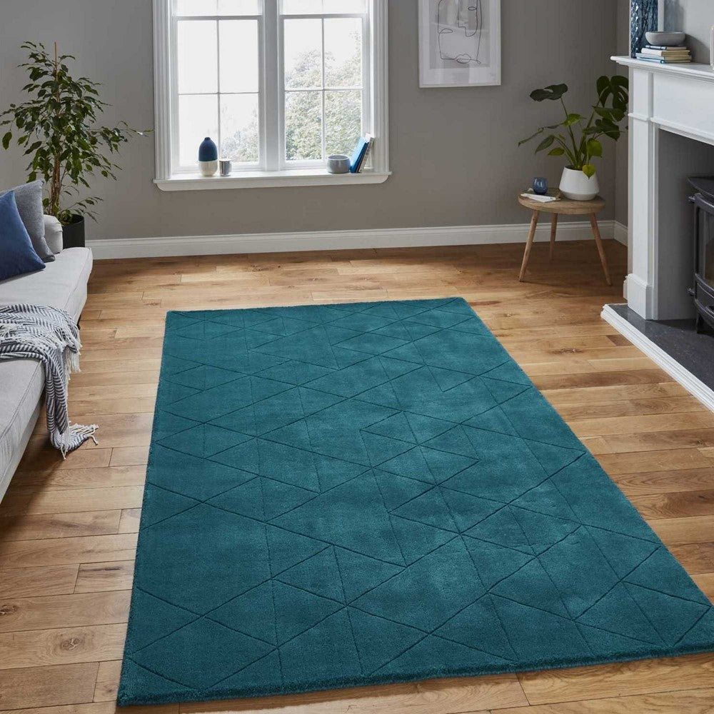 Kasbah Geometric Dark Teal KB2025