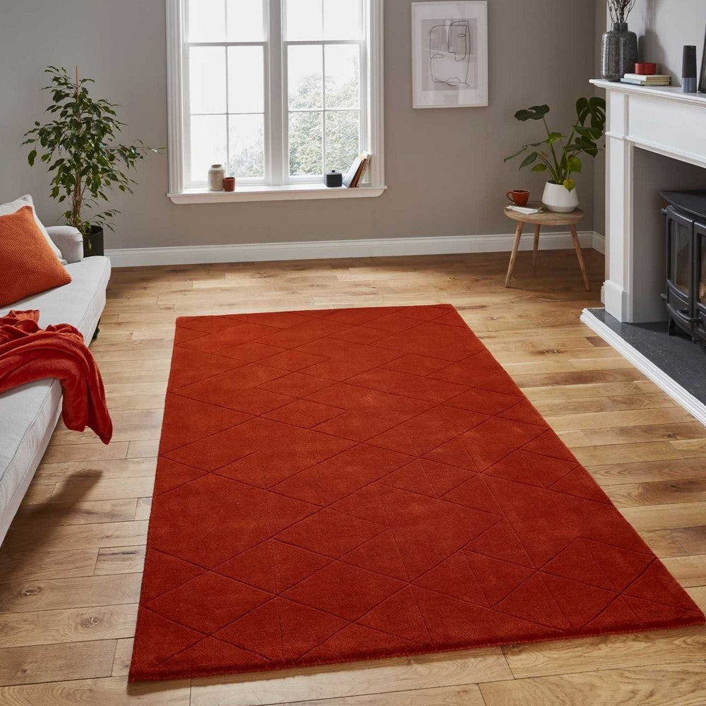 Kasbah Geometric Terracotta KB2025