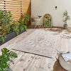 Miami Indoor Outdoor Traditional Rug Ivory Black 19517