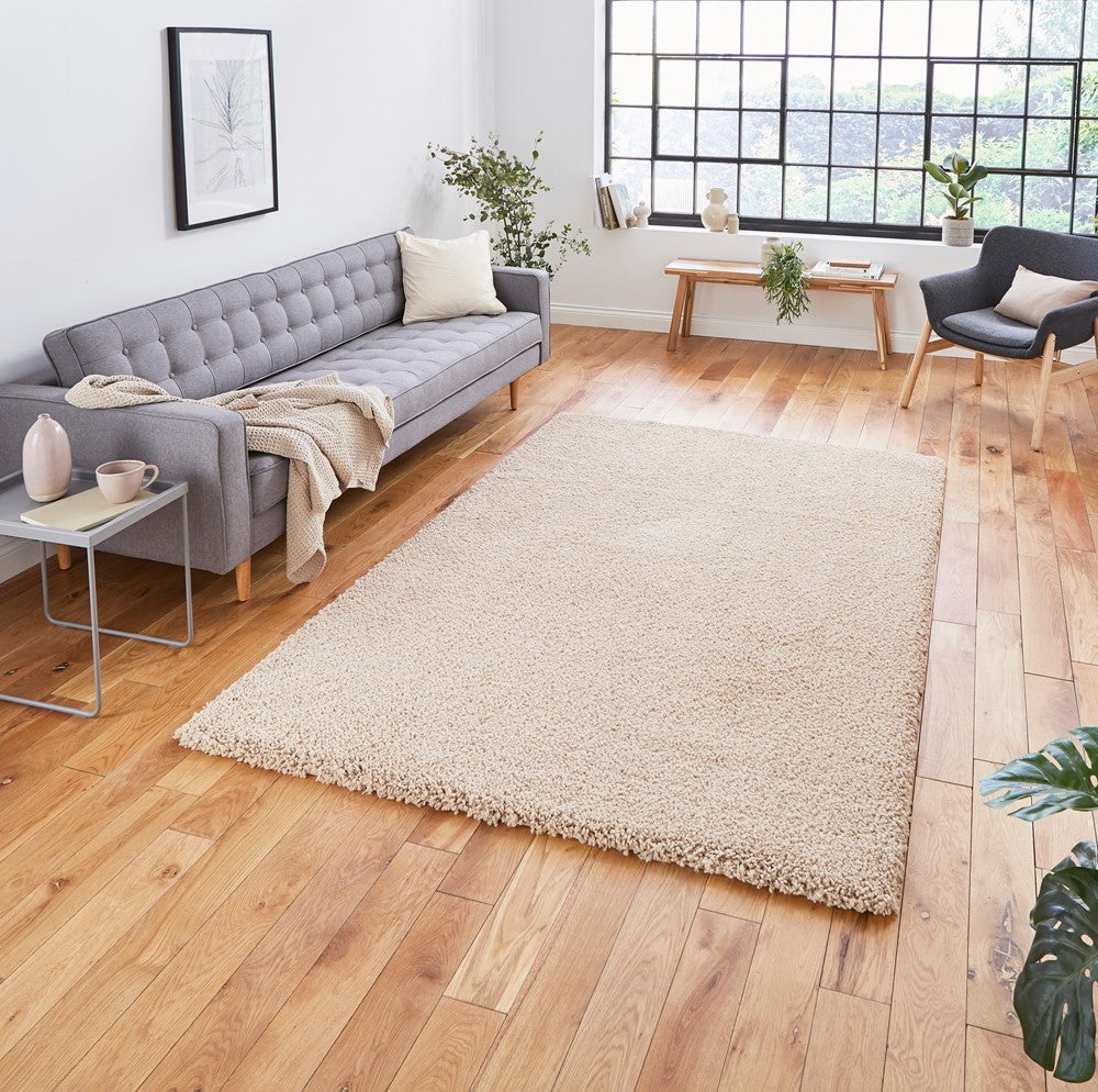 Sierra Shaggy Rug Camel 9000