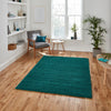 Sierra Shaggy Rug Jewel Green 9000