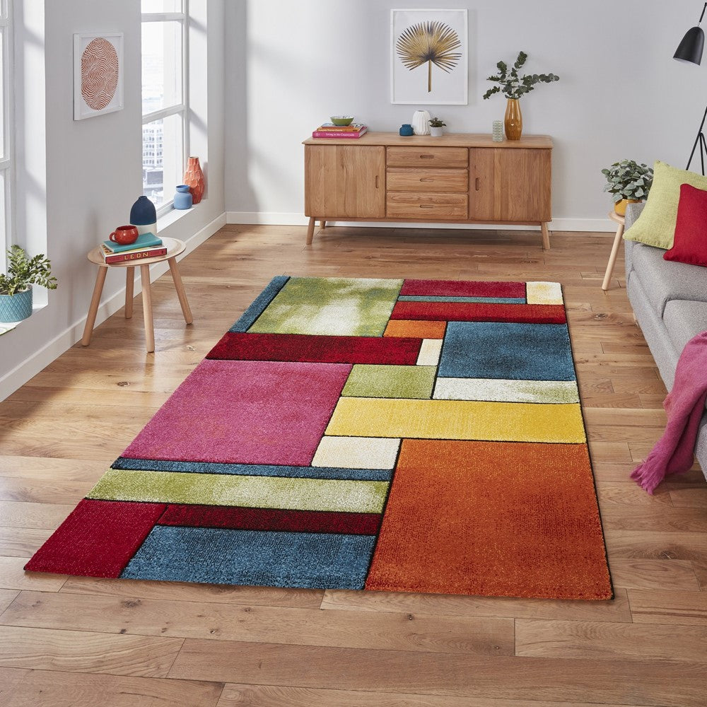 Sunrise Multi Colour Rug 21821
