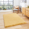 Super Teddy Shaggy Faux Fur Mustard
