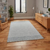 Tweed Rugs Beige Blue 9743