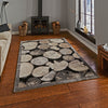 Woodland Rugs Cream Grey 4626