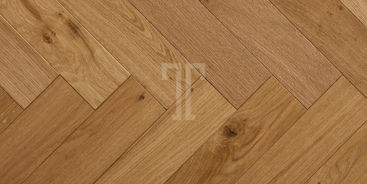 Ted Todd Almond Narrow Herringbone 90 1.296m2 (14mm)